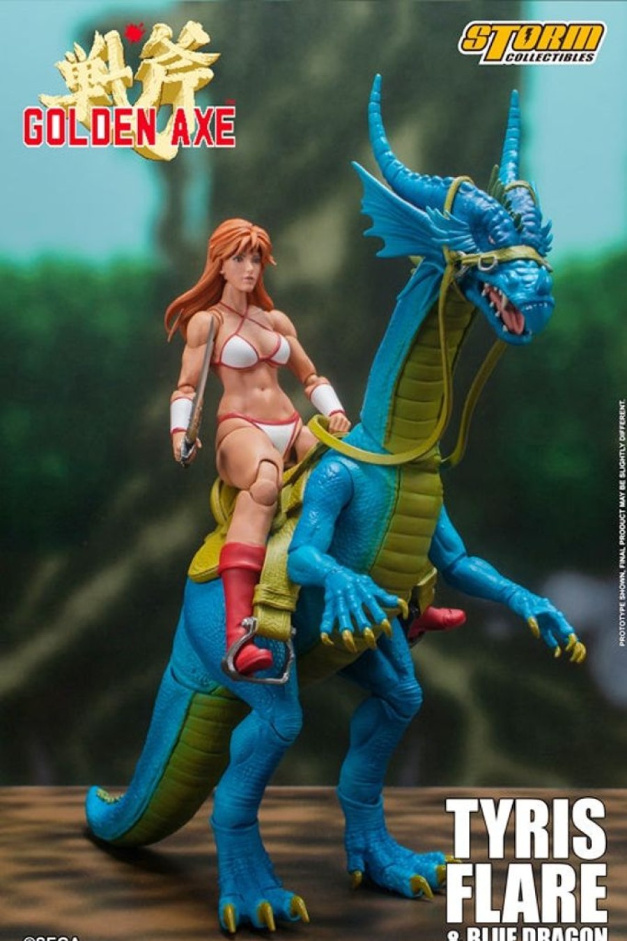 In Stock Storm Collectibles | Tyris Flare & Blue Dragon 1/12 Action Figure