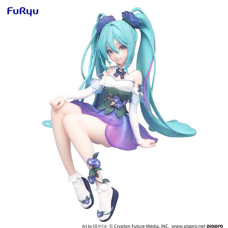 Products FuRyu | Hatsune Miku -Flower Fairy Morning Glory- Noodle Stopper Prize Figure