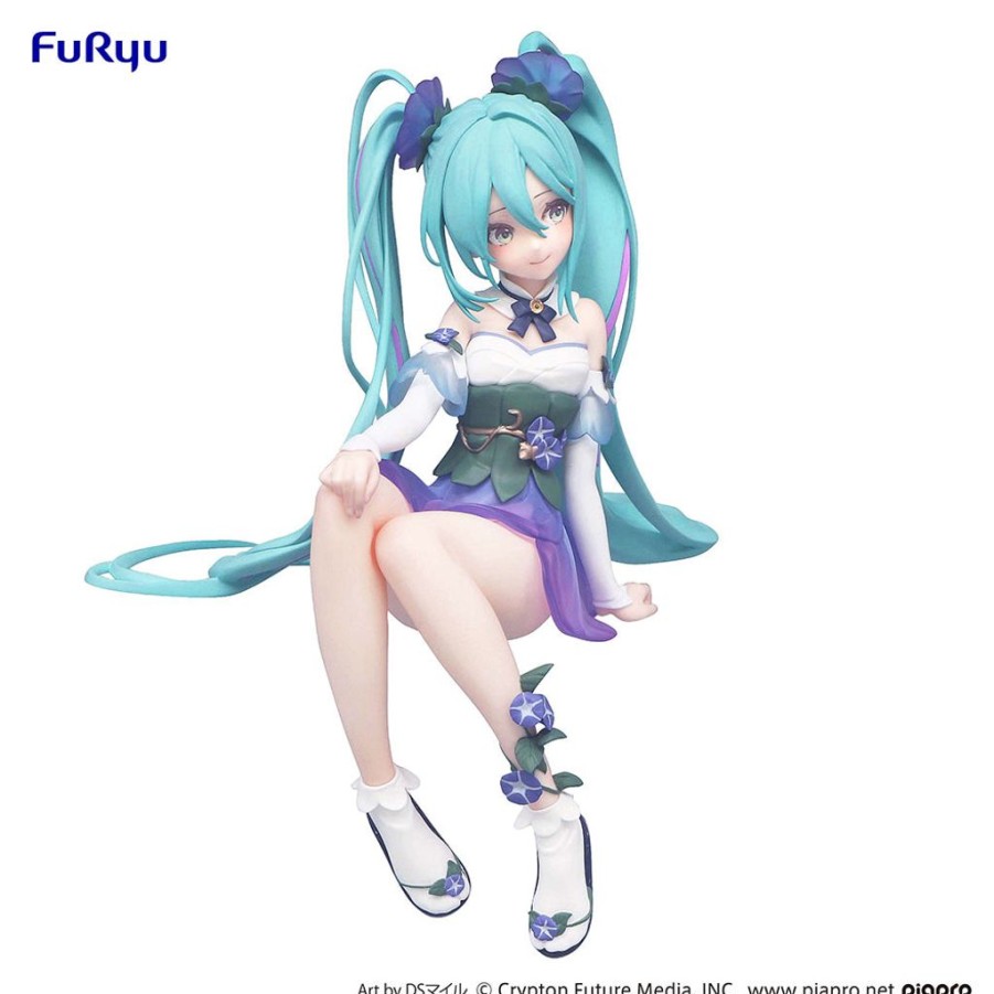 Products FuRyu | Hatsune Miku -Flower Fairy Morning Glory- Noodle Stopper Prize Figure