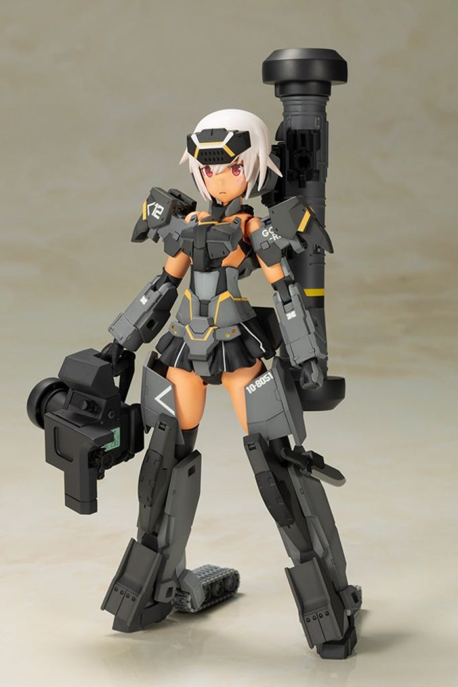 Pre-Orders Kotobukiya | Frame Arms Girl Gourai-Kai [Black] With Fgm148 Type Anti-Tank Missile