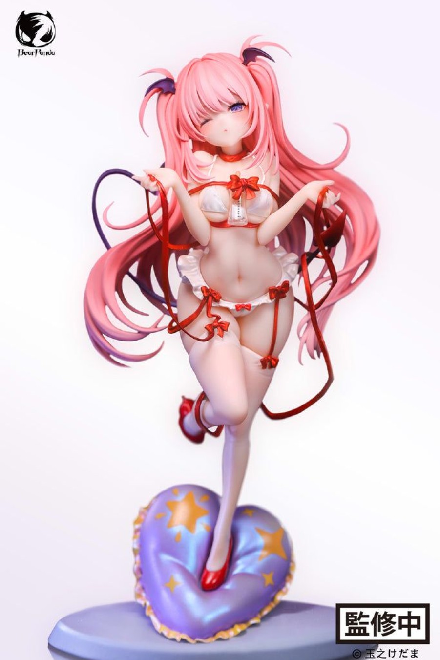 18+ Bear Panda | Succubus Lulumu Illustration By Tamano Kedama 1/6 Scale Figure