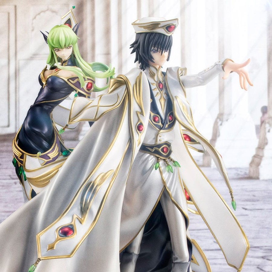 In Stock MegaHouse | Precious G.E.M. Lelouch Vi Britannia & C.C. Britannian Costume Ver. Complete Figure Set