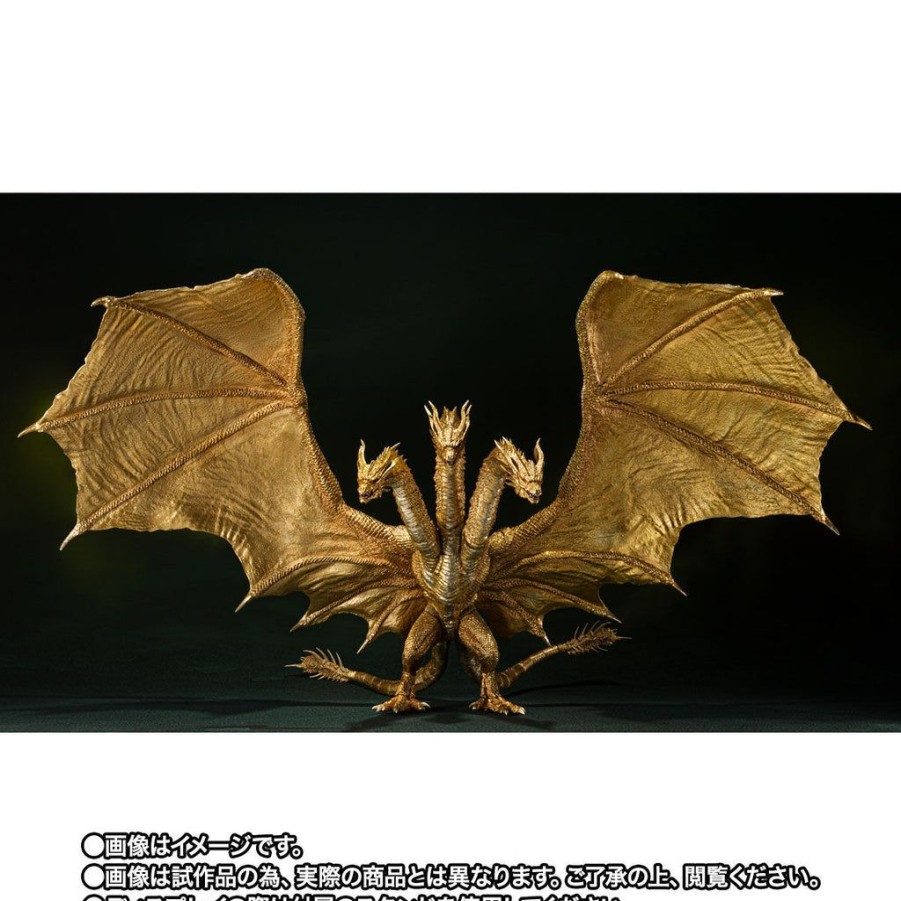 Products Bandai Tamashii Nations | S.H.Monsterarts King Ghidorah (2019) Special Color Ver.