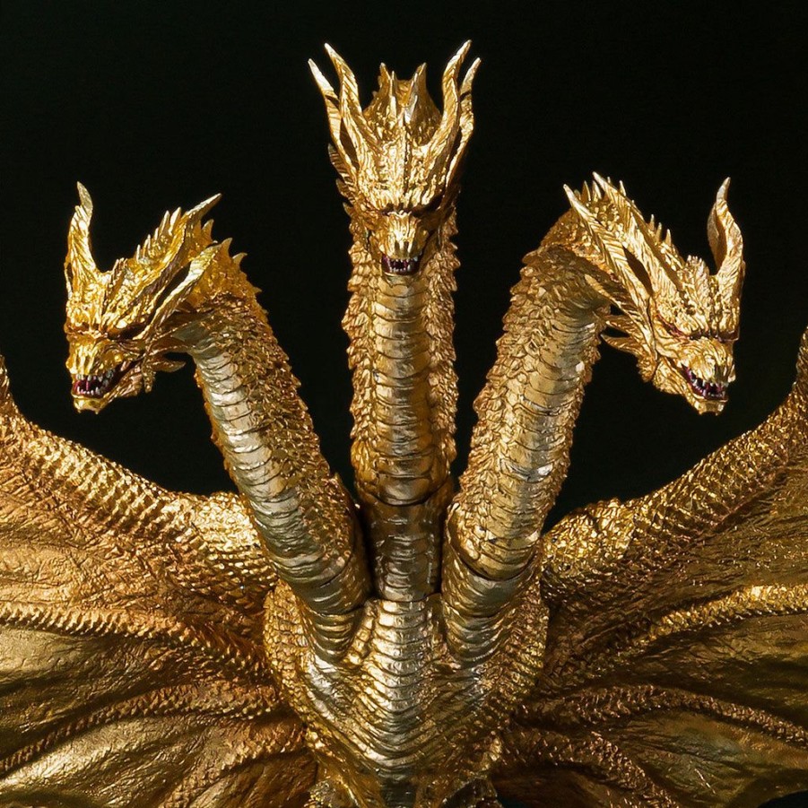 Products Bandai Tamashii Nations | S.H.Monsterarts King Ghidorah (2019) Special Color Ver.