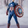 In Stock Bandai Tamashii Nations | S.H.Figuarts Captain America Avengers Assemble Edition