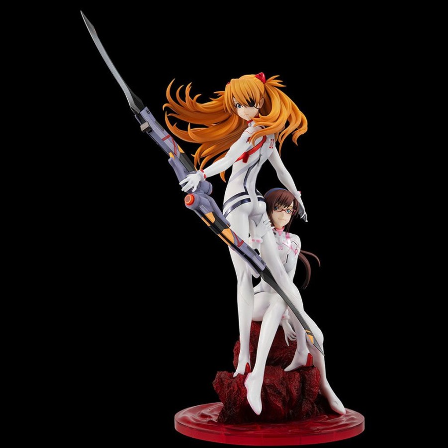 In Stock MegaHouse | G.E.M. Shikinami Asuka Langley & Makinami Mari Illustrious Complete Figure