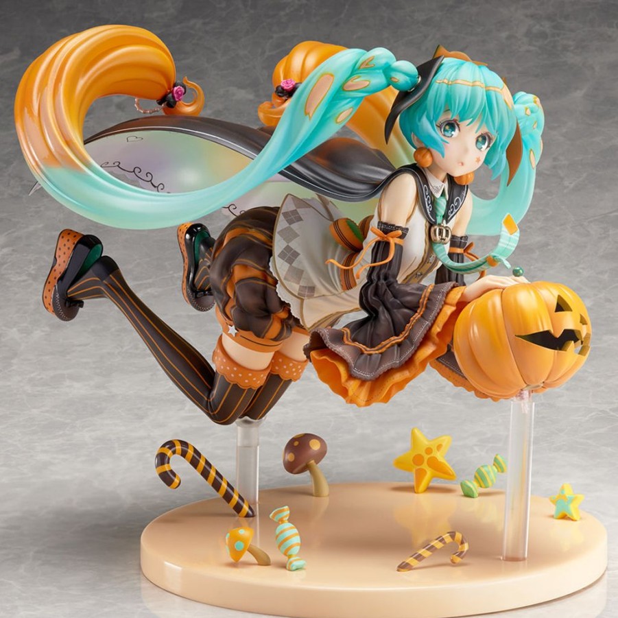 In Stock Union Creative | Hatsune Miku "Trick Or Miku" Illustration By Hidari Complete Figure