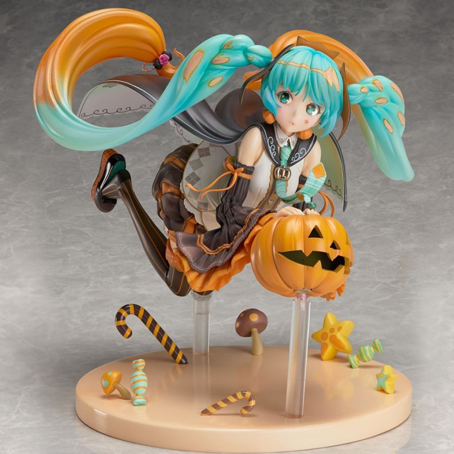 In Stock Union Creative | Hatsune Miku "Trick Or Miku" Illustration By Hidari Complete Figure