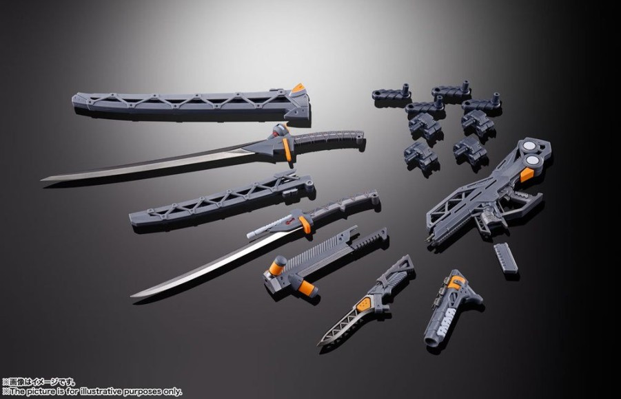 In Stock Bandai Tamashii Nations | Metal Build Weapon Set For Evangelion