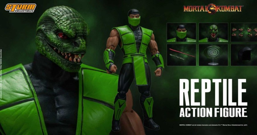 In Stock Storm Collectibles | Reptile 1/12 Action Figure