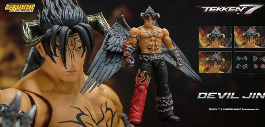 In Stock Storm Collectibles | Devil Jin 1/12 Action Figure