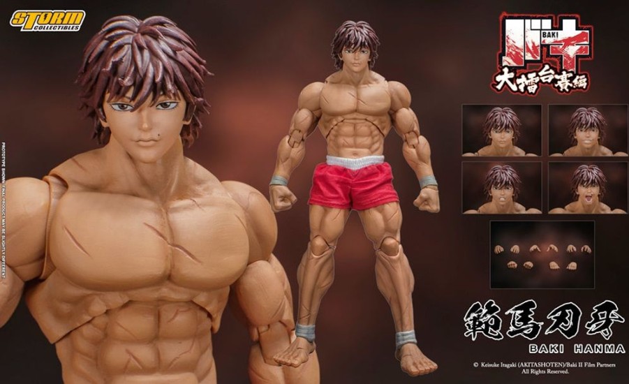 Products Storm Collectibles | Baki Hanma 1/12 Action Figure