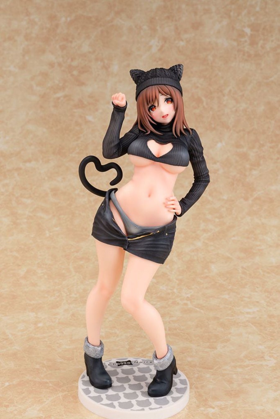 18+ Daiki Kougyou | Cat-Ish Girl Kuroneko-Chan Illustration By Matarou 1/6 Scale Figure