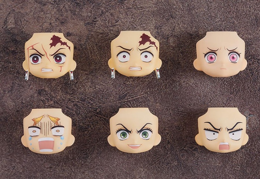 In Stock Good Smile Company | Nendoroid More: Face Swap Demon Slayer: Kimetsu No Yaiba 01 (Set Of 6)