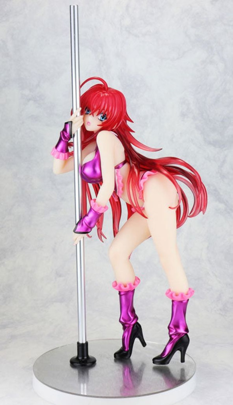 18+ KAITENDOH | Rias Gremory Pole Dance Ver. Purple Color 1/7 Scale Figure