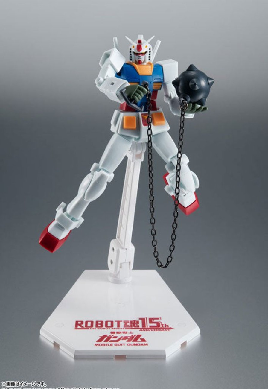 In Stock Bandai Tamashii Nations | The Robot Spirits Rx-78-2 Gundam Ver. A.N.I.M.E. ~The Robot Spirits 15Th Anniversary~