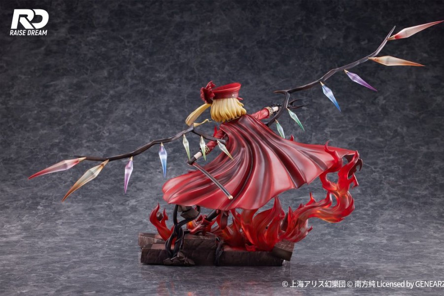 Pre-Orders Raise Dream | Touhou Project Flandre Scarlet Military Style Ver. Illustration By Sunao Minakata 1/6 Scale Figure