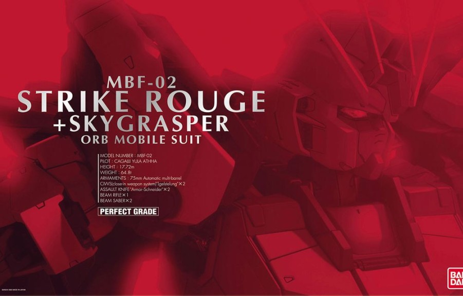 In Stock Bandai | Pg 1/60 Strike Rouge + Skygrasper