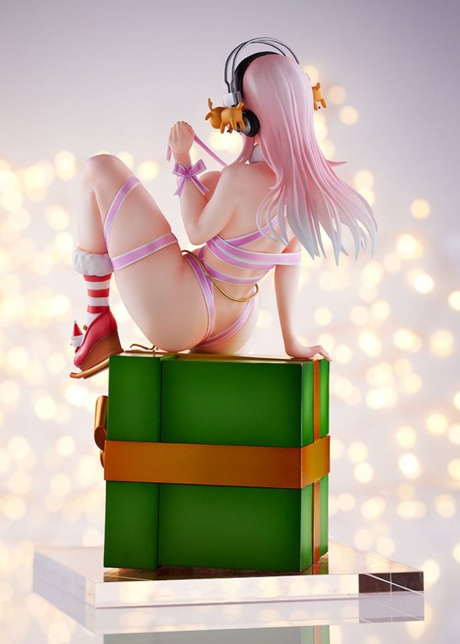 Products Mimeyoi | Super Sonico -10Th Merry Christmas!- Tf Edition 1/7 Scale Figure