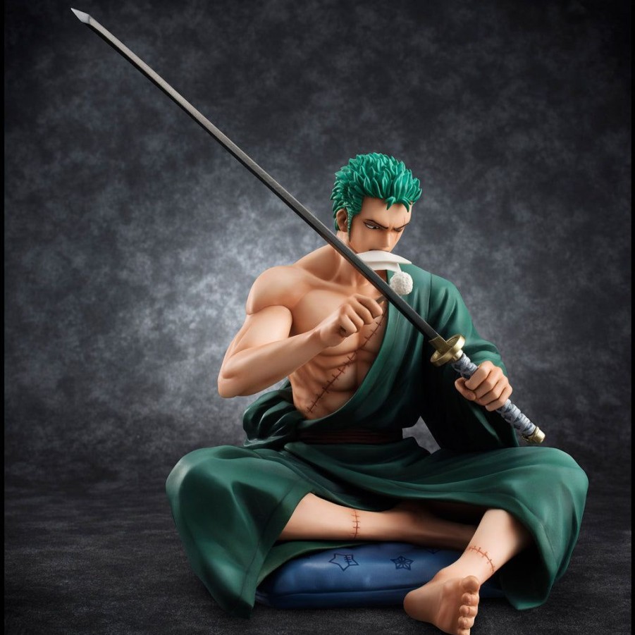 Pre-Orders MegaHouse | Portrait.Of.Pirates (Pop) One Piece "S.O.C" Roronoa Zoro (Re-Run)