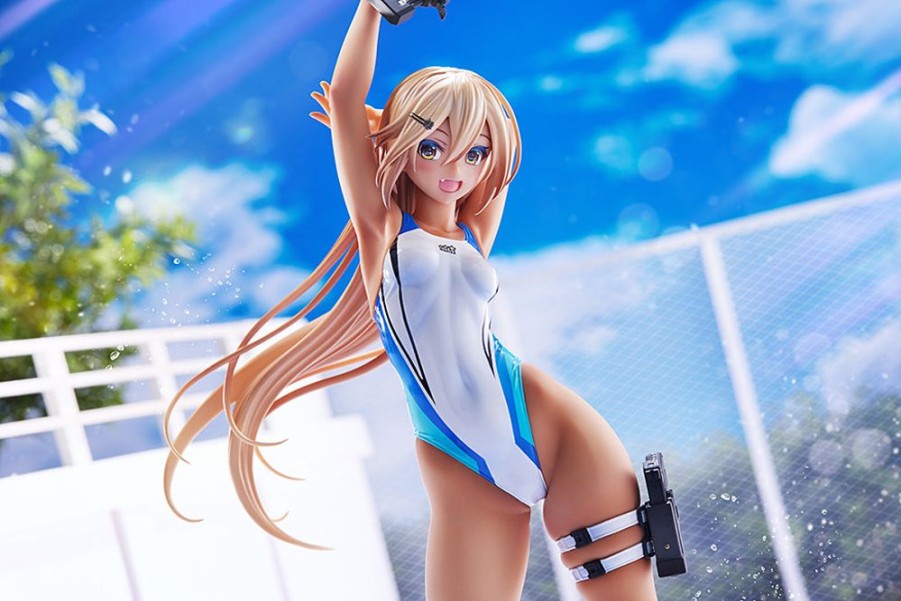 Products AMAKUNI | Kouhai-Chan Of The Swimming Club Blue Line Swimsuit Ver. 1/7 Scale Figure