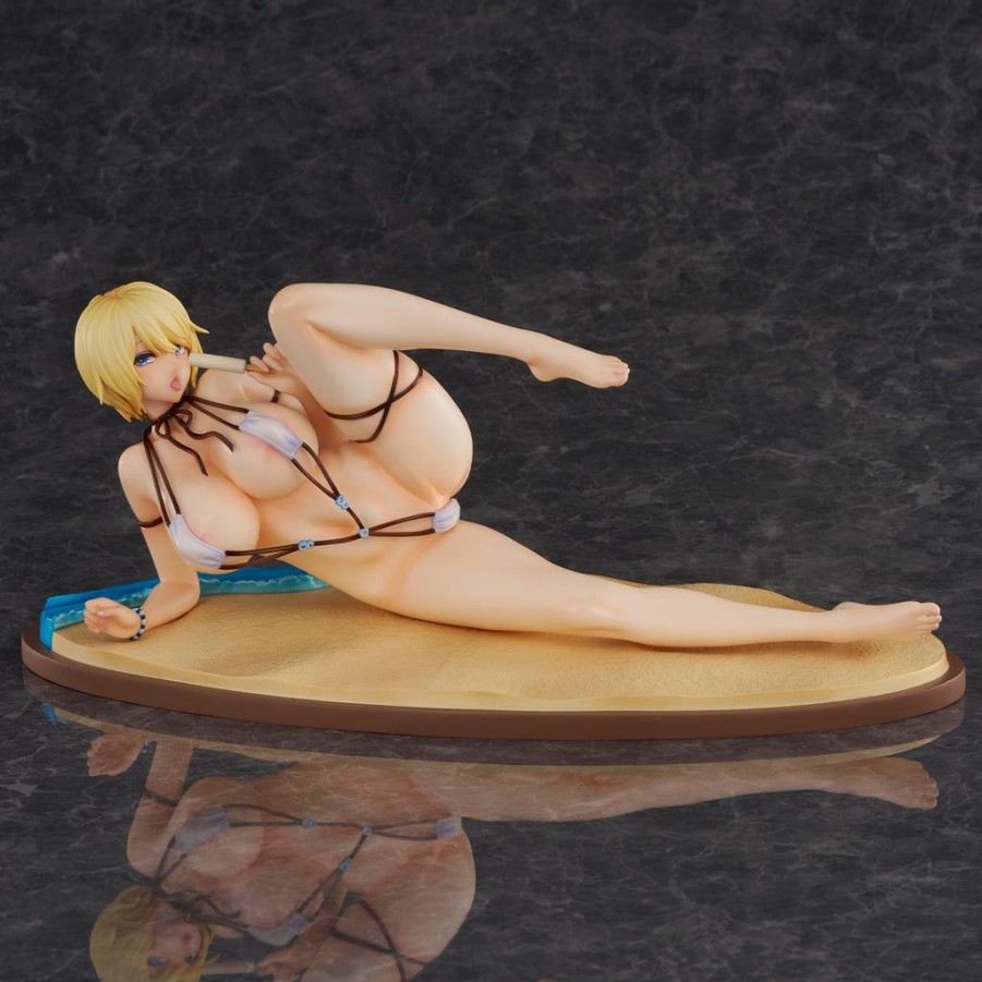 18+ Eighteen | Gakkou De Seishun!: Hazuki Kuwahara Illustration By Sansyokuamido Complete Figure