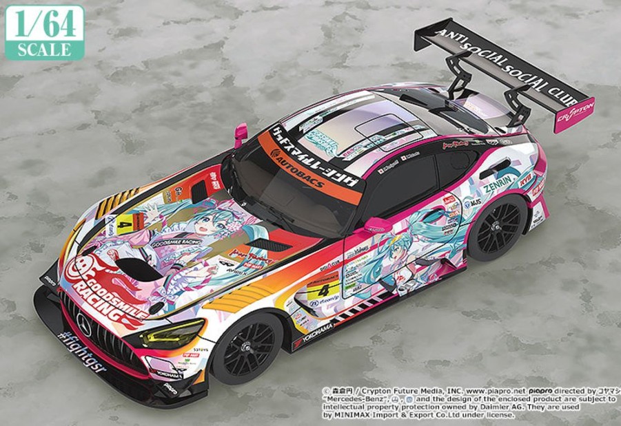 Products Good Smile Racing | 1/64 Scale Good Smile Hatsune Miku Amg 2021 Super Gt Round 3 Ver.