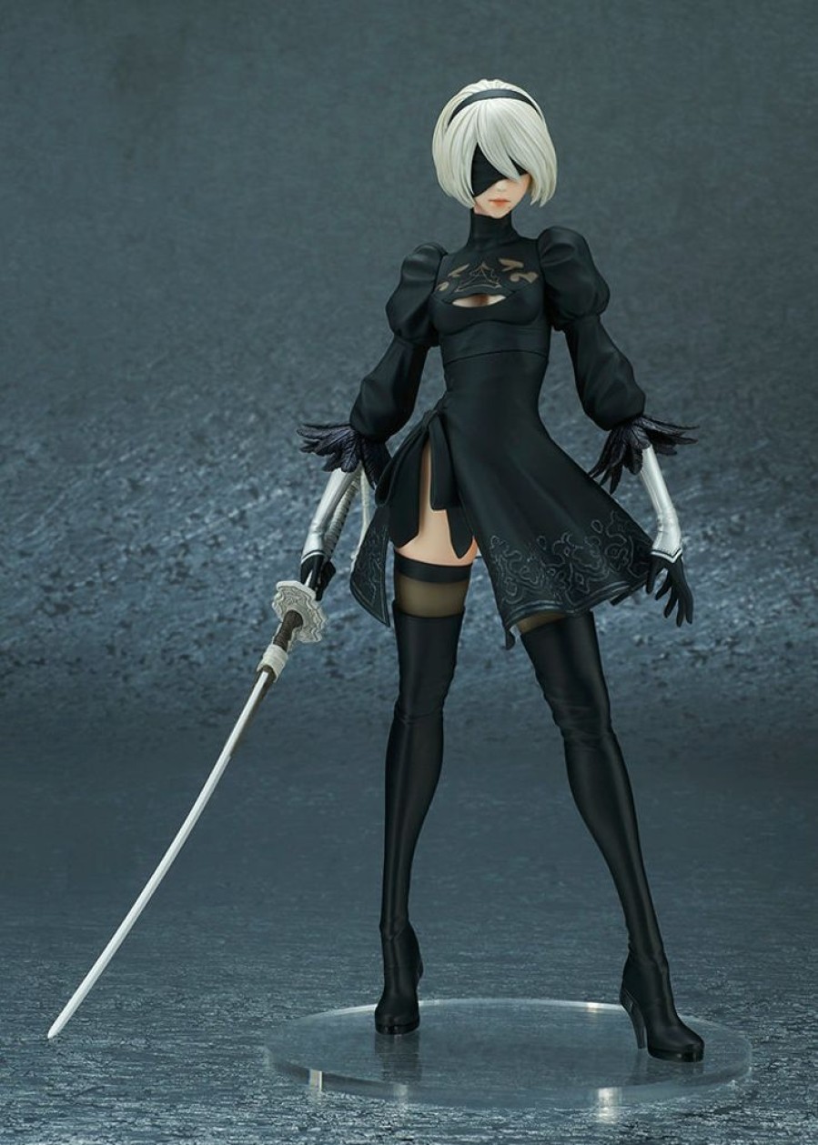 In Stock Square Enix | 2B (Yorha No. 2 Type B) [Deluxe Version] - Repaint By Flare Complete Figure