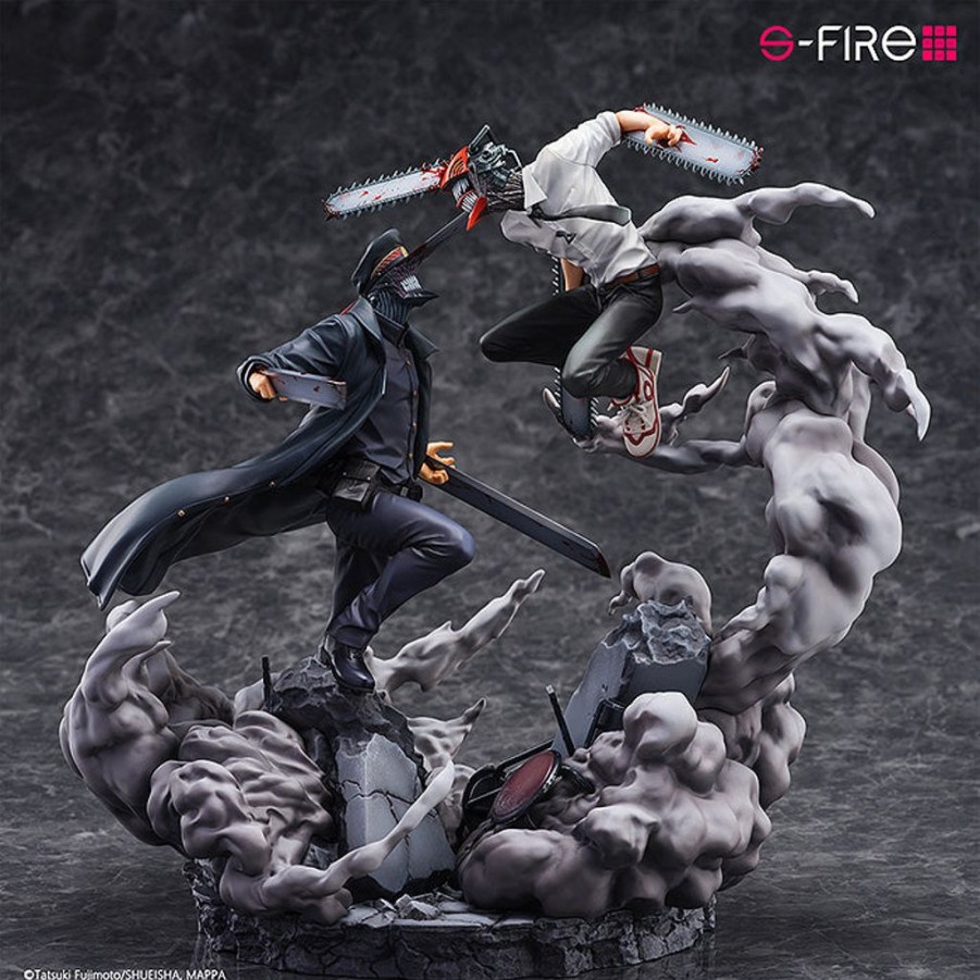 Pre-Orders SEGA | Chainsaw Man Super Situation Figure Chainsaw Man Vs. Samurai Sword Complete Figure