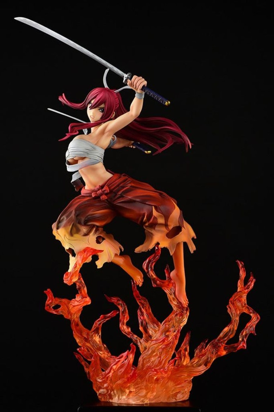 Products ORCATOYS | Erza Scarlet Samurai Ver. Kurenai 1/6 Scale Figure