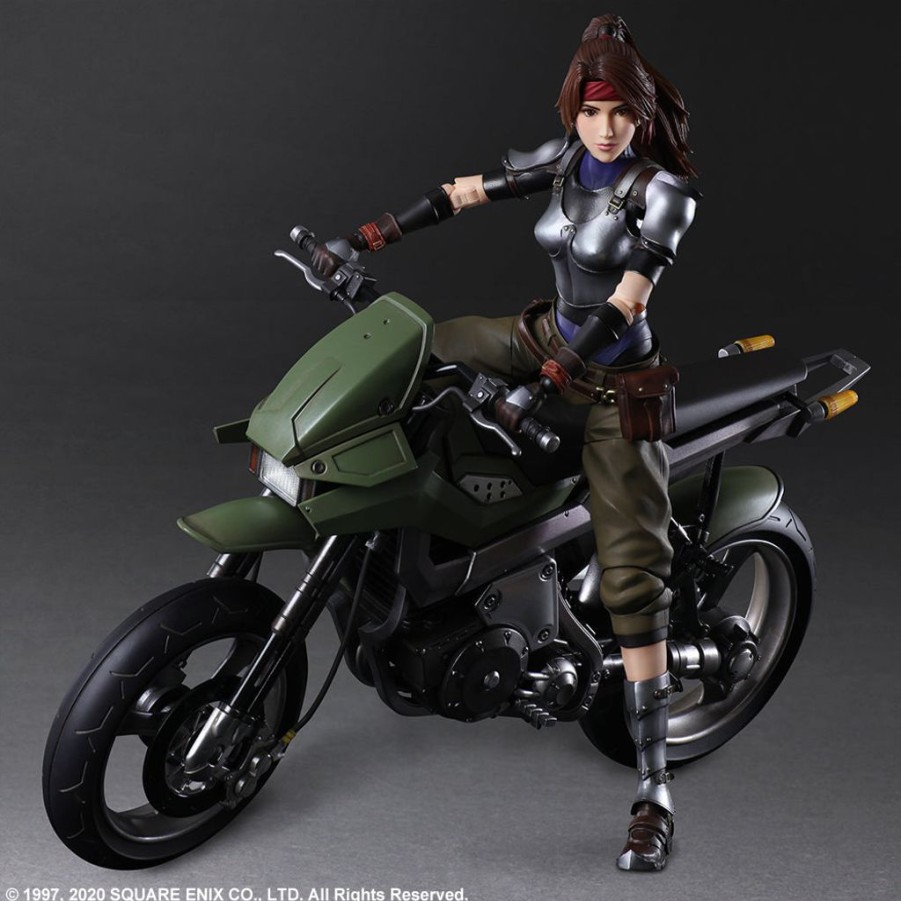 In Stock Square Enix | Play Arts Kai Jessie & Motorcycle Set