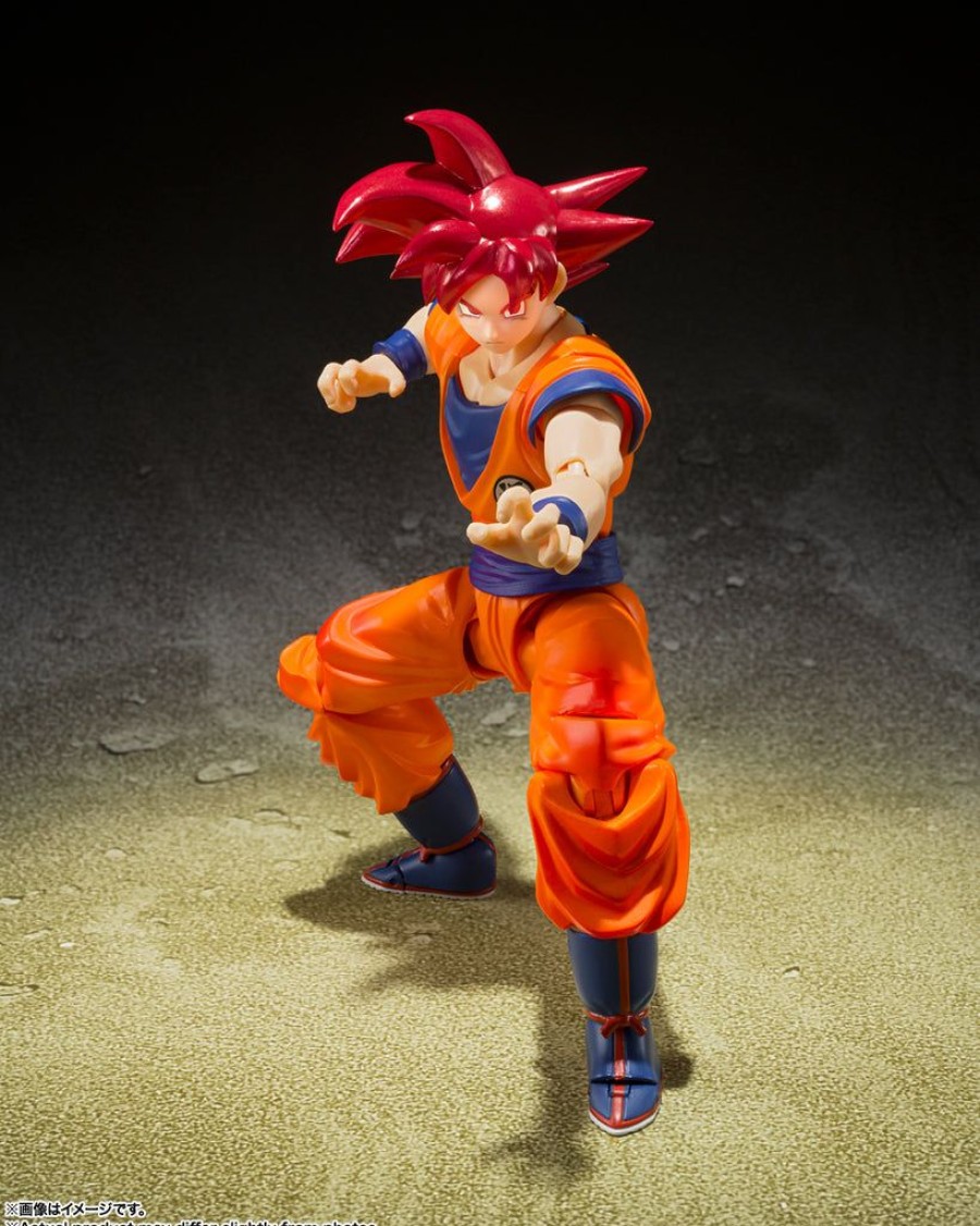 Pre-Orders Bandai Tamashii Nations | S.H.Figuarts Super Saiyan God Son Goku -Saiyan God Of Virtue-