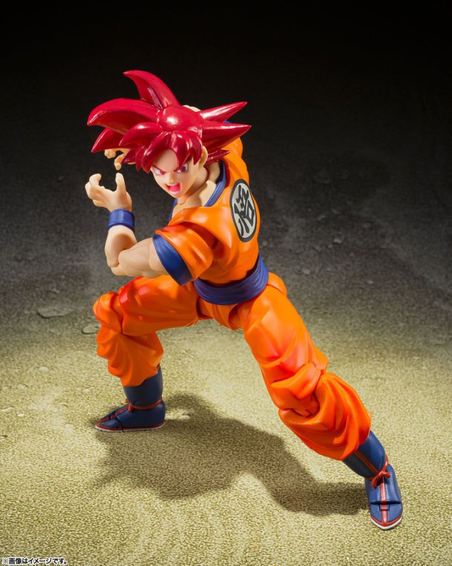 Pre-Orders Bandai Tamashii Nations | S.H.Figuarts Super Saiyan God Son Goku -Saiyan God Of Virtue-