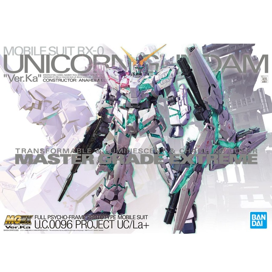 In Stock Bandai | Mgex 1/100 Unicorn Gundam (Ver. Ka)