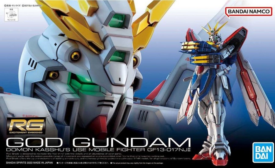 In Stock Bandai | Rg 1/144 God Gundam