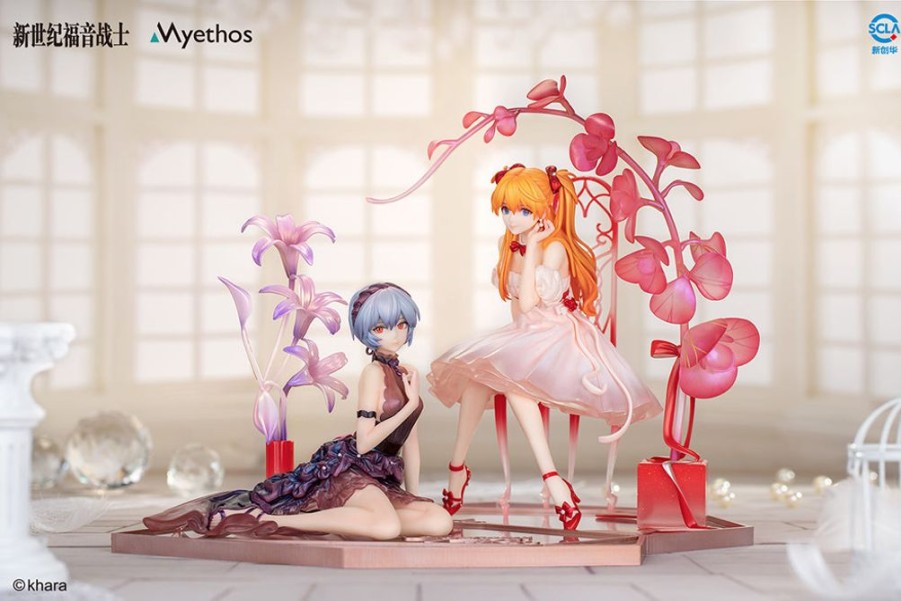 Pre-Orders Myethos | Rei Ayanami & Asuka Shikinami Langley: Whisper Of Flower Ver. 1/7 Scale Figure