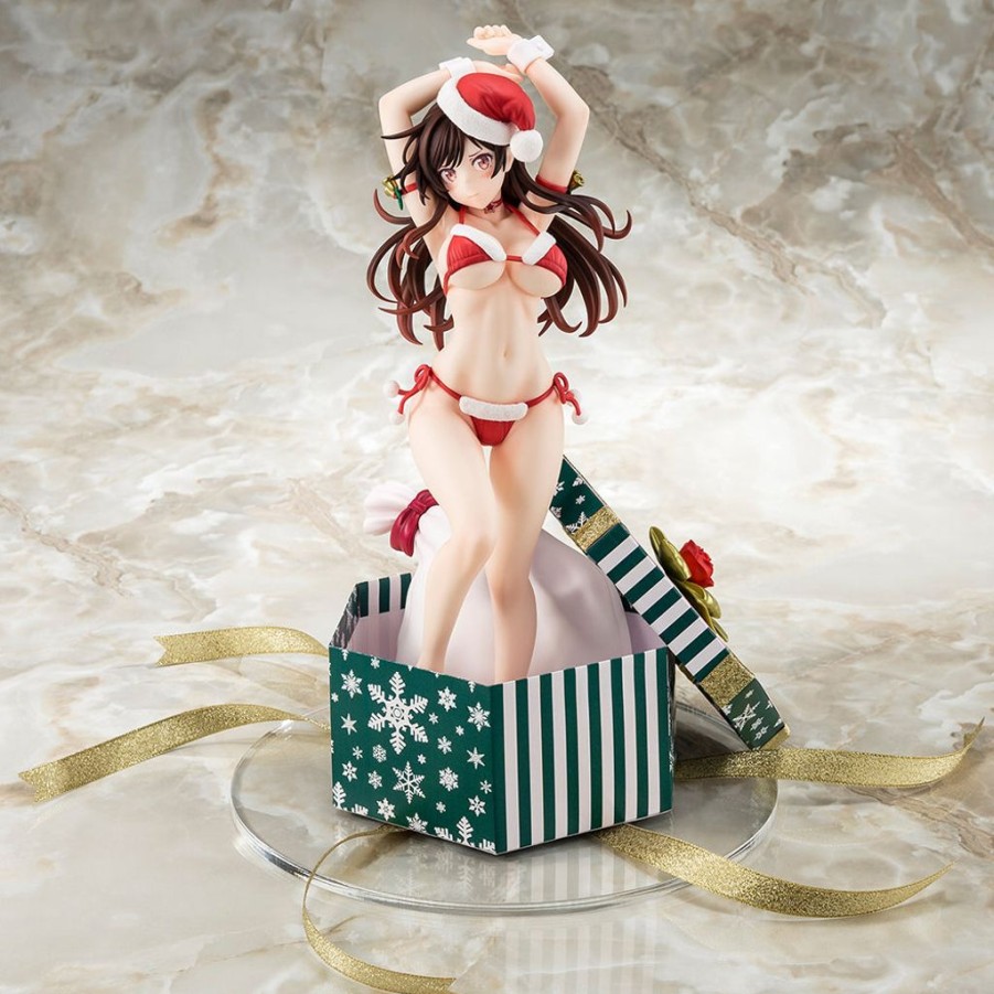 Products Hakoiri-musume | Mizuhara Chizuru In A Santa Claus Bikini De Fluffy Figure 2Nd Xmas 1/6 Scale Figure