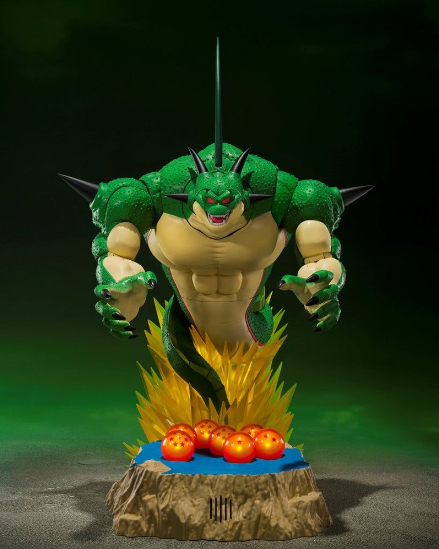 In Stock Bandai Tamashii Nations | S.H.Figaurts Porunga And Dende Luminous Dragon Ball Set -Come Forth, Genuine Shenron!!-