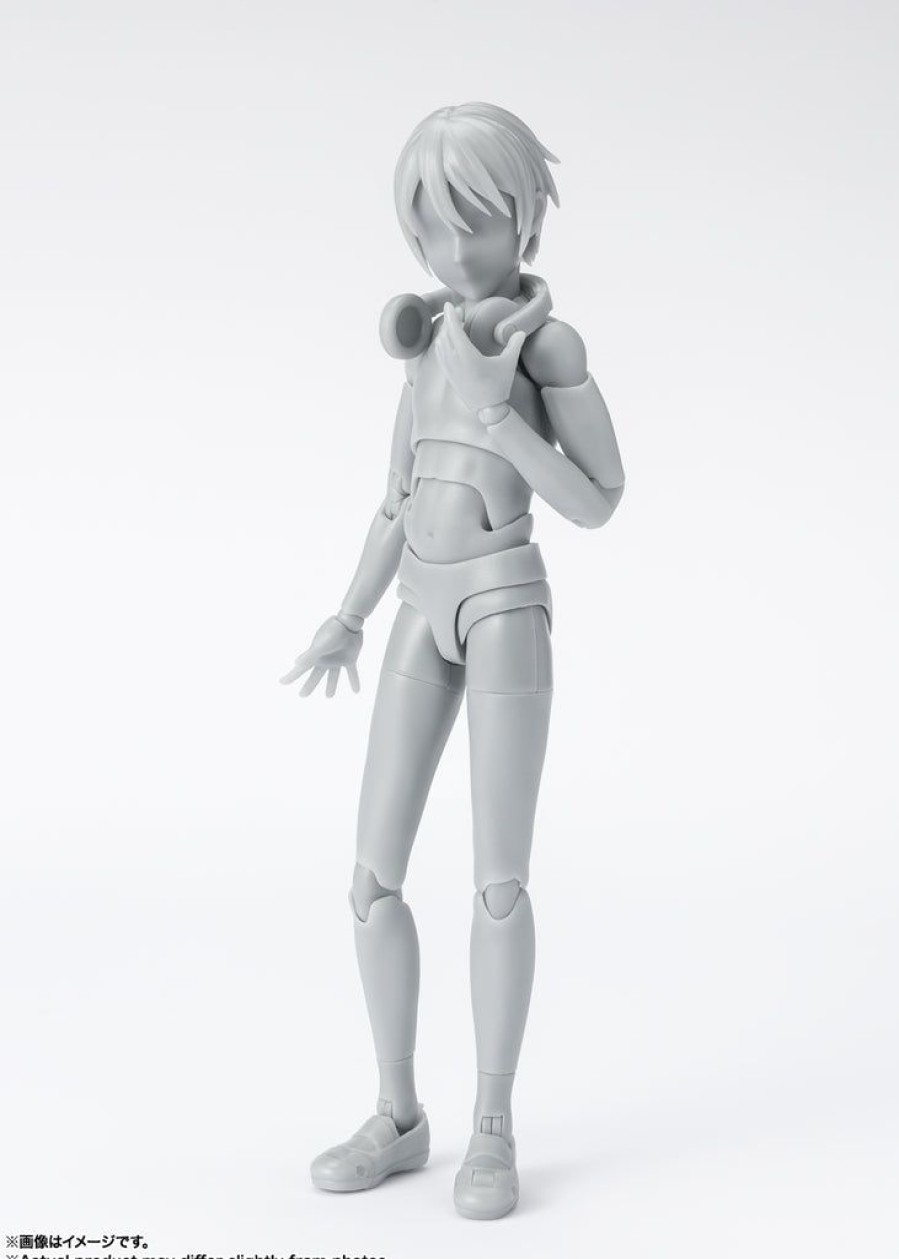 Pre-Orders Bandai Tamashii Nations | S.H.Figuarts Body-Kun -School Life- Edition Dx Set (Gray Color Ver.)