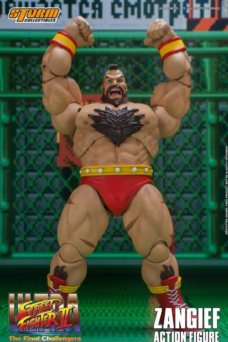 In Stock Storm Collectibles | Zangief (Ultimate Street Fighter Ii: The Final Challenger) 1/12 Action Figure