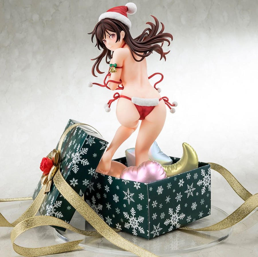 In Stock Hakoiri-musume | Mizuhara Chizuru In A Santa Claus Bikini De Fluffy 1/6 Scale Figure