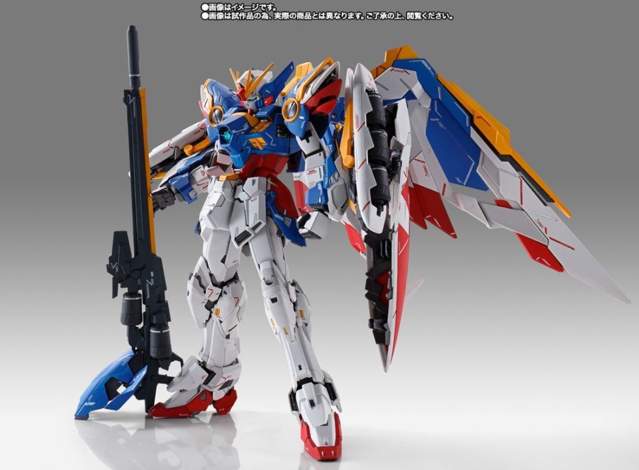 Products Bandai Tamashii Nations | Gundam Fix Figuaration Metal Composite (Gffmc) Wing Gundam (Ew Ver) Early Color Ver.