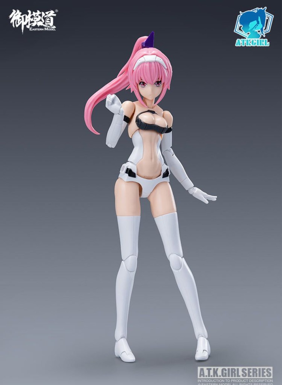 Products Eastern Model | A.T.K.Girl Azure Dragon 1/12 Scale Plastic Model Kit