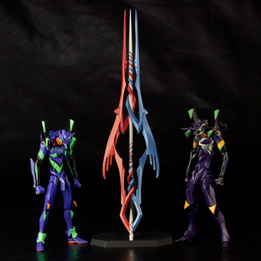 In Stock Kaiyodo | Evangelion Evolution Ev-Ex Eva Unit 01 & Eva Unit 13 + Spear Of Gaius