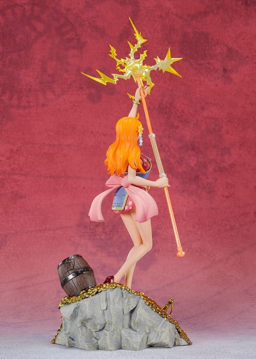 In Stock Bandai Tamashii Nations | Figuarts Zero Nami -Wt100 Commemorative Eiichiro Oda Illustration "Daikaizoku Hyakkei"-