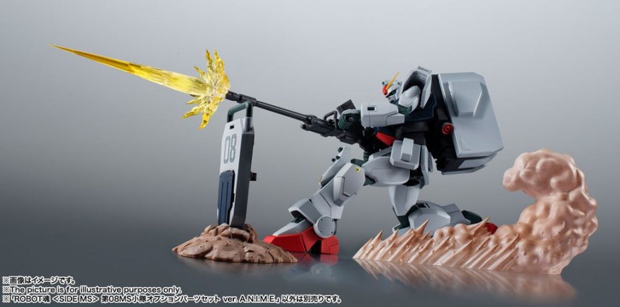 In Stock Bandai Tamashii Nations | The Robot Spirit Mobile Suit Gundam: The 08Th Ms Team Option Parts Set Ver. A.N.I.M.E.