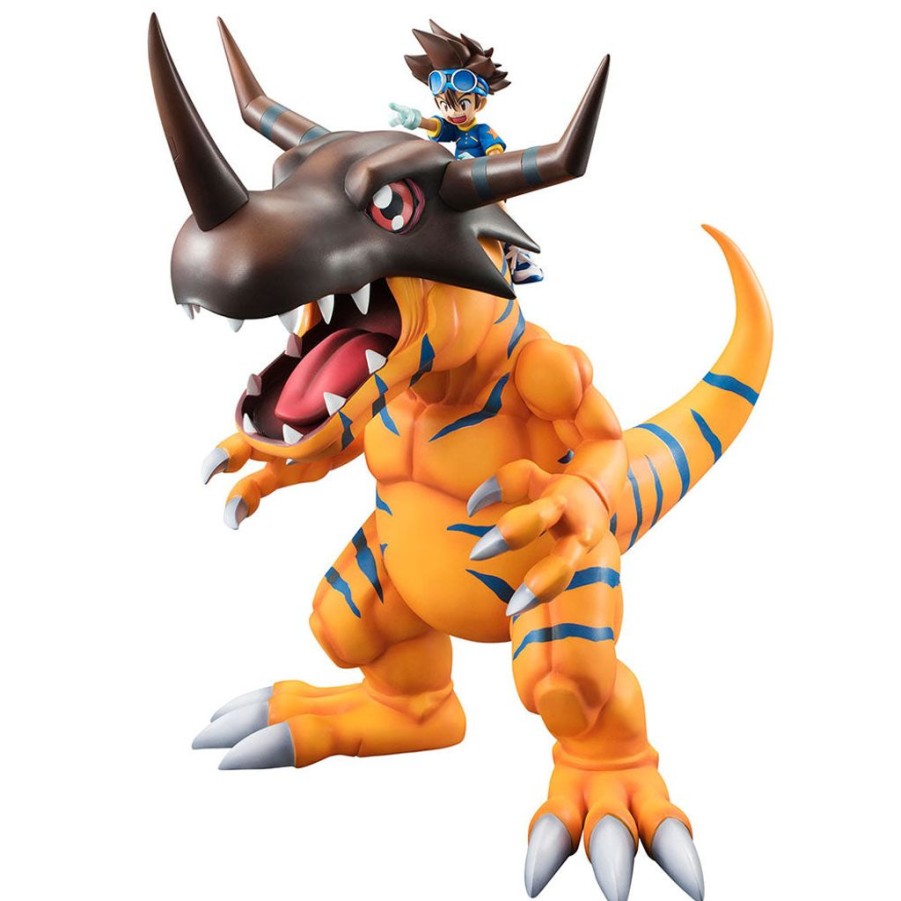 Products MegaHouse | G.E.M. Greymon & Taichi Yagami Complete Figure (Re-Run)