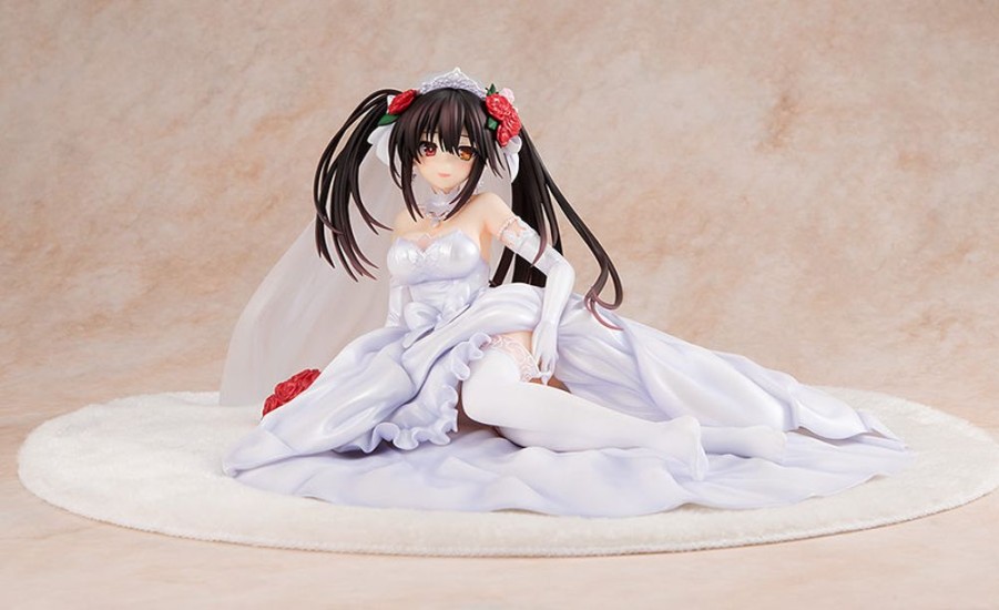 In Stock KADOKAWA | Light Novel Edition Kurumi Tokisaki: Wedding Dress Ver. 1/7 Scale Figure