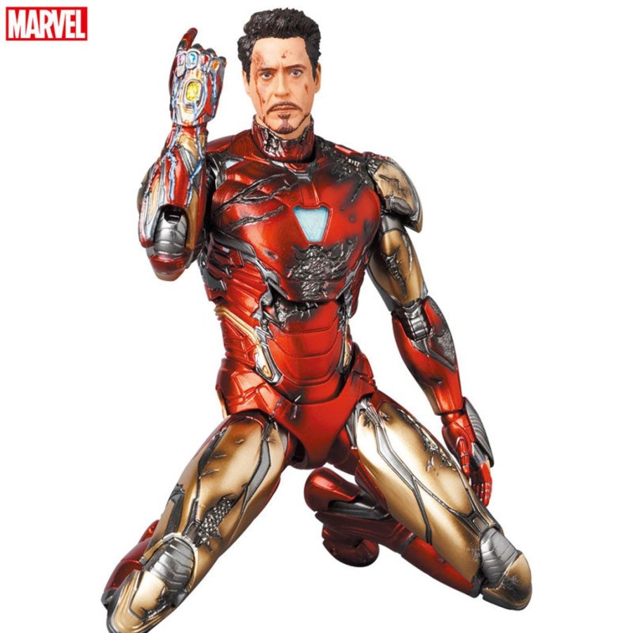 In Stock MEDICOM TOY | Mafex Iron Man Mark 85 (Battle Damage Ver.)