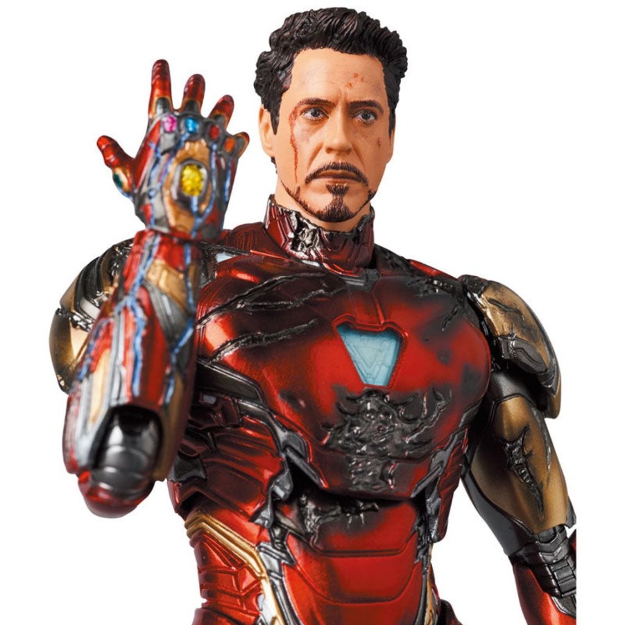 In Stock MEDICOM TOY | Mafex Iron Man Mark 85 (Battle Damage Ver.)